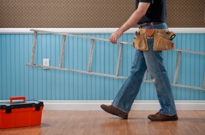 Workman-with-ladder